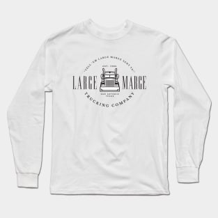 Large Marge Trucking Company - Pee Wee logo Long Sleeve T-Shirt